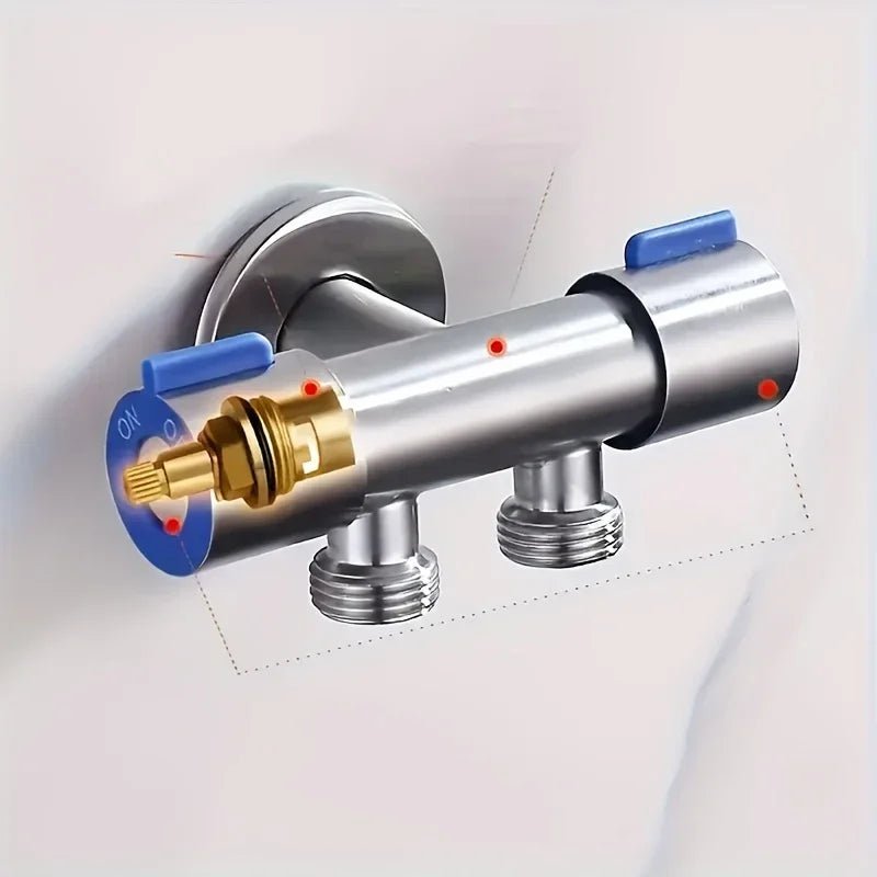 Van Góc Inox 2 Chiều Điều Khiển, Dùng Tầng Dưới 5 - Daisan Store