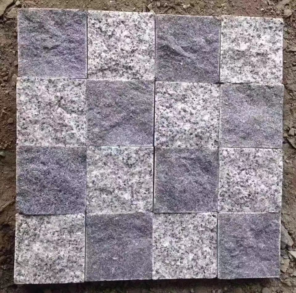 Viên đá lát granite xám bền chắc, hình dạng tùy chỉnh - Daisan Store