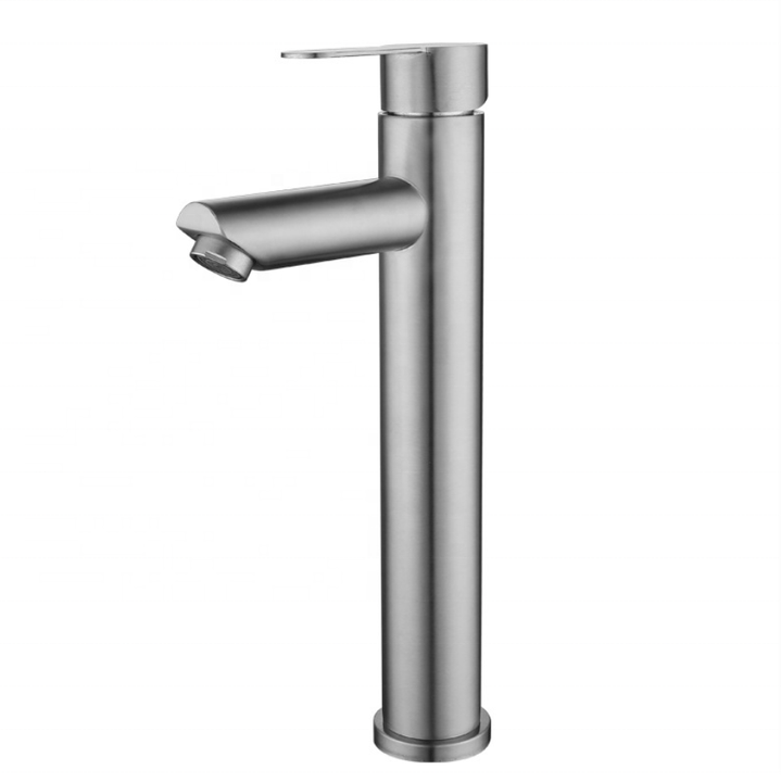Vòi nước inox màu đen mờ, vòi chậu rửa mặt cho phòng tắm - Daisan Store