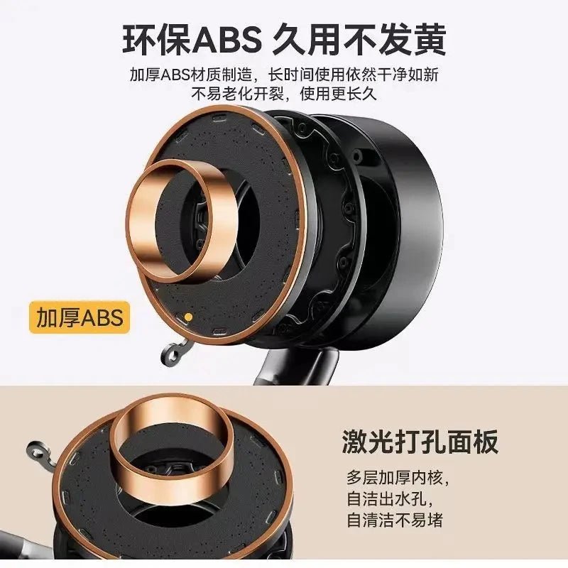 Vòi Sen Áp Lực 3 Chế Độ, Tiết Kiệm Nước, Mạ Bạc - Daisan Store