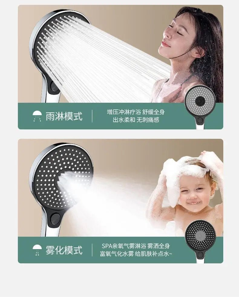 Vòi Sen Áp Lực Cao 3 Chế Độ Tiết Kiệm Nước 135mm - Daisan Store