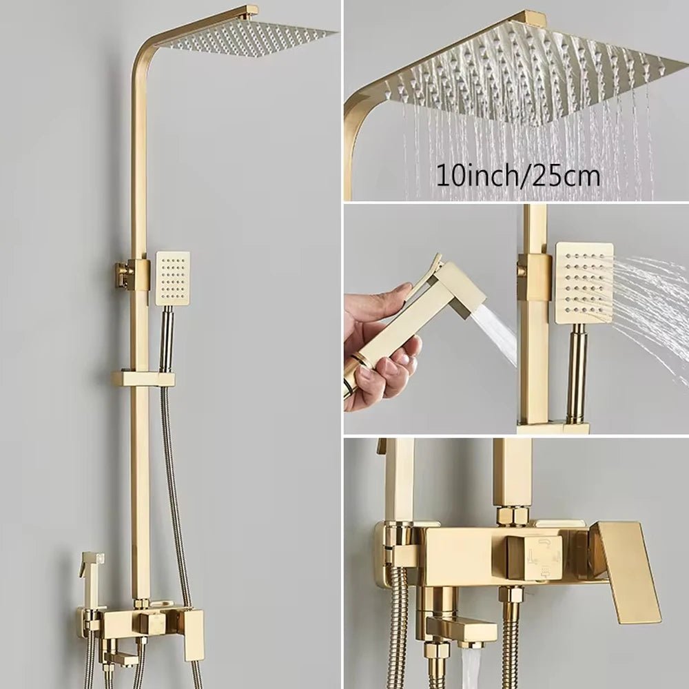 Vòi Sen Đồng Thau Mạ Chrome Chức Năng Đa Dụng - Daisan Store