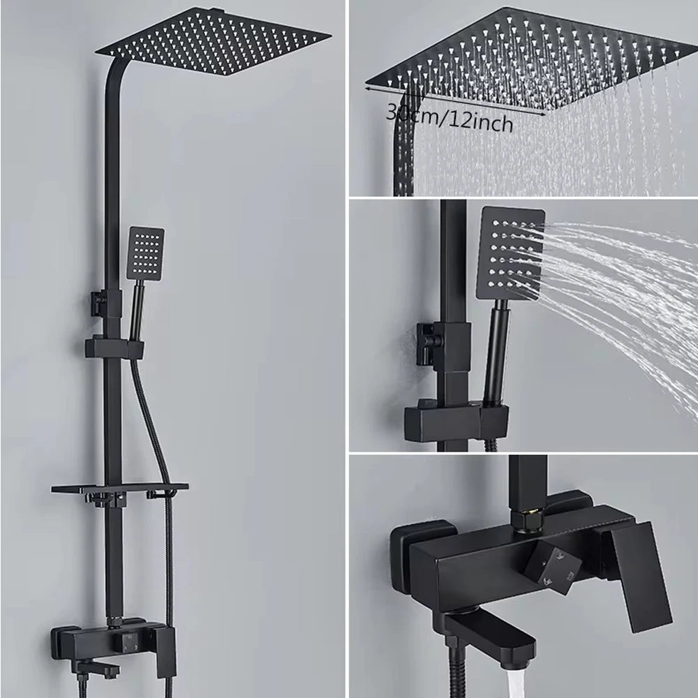 Vòi Sen Đồng Thau Mạ Chrome Chức Năng Đa Dụng - Daisan Store