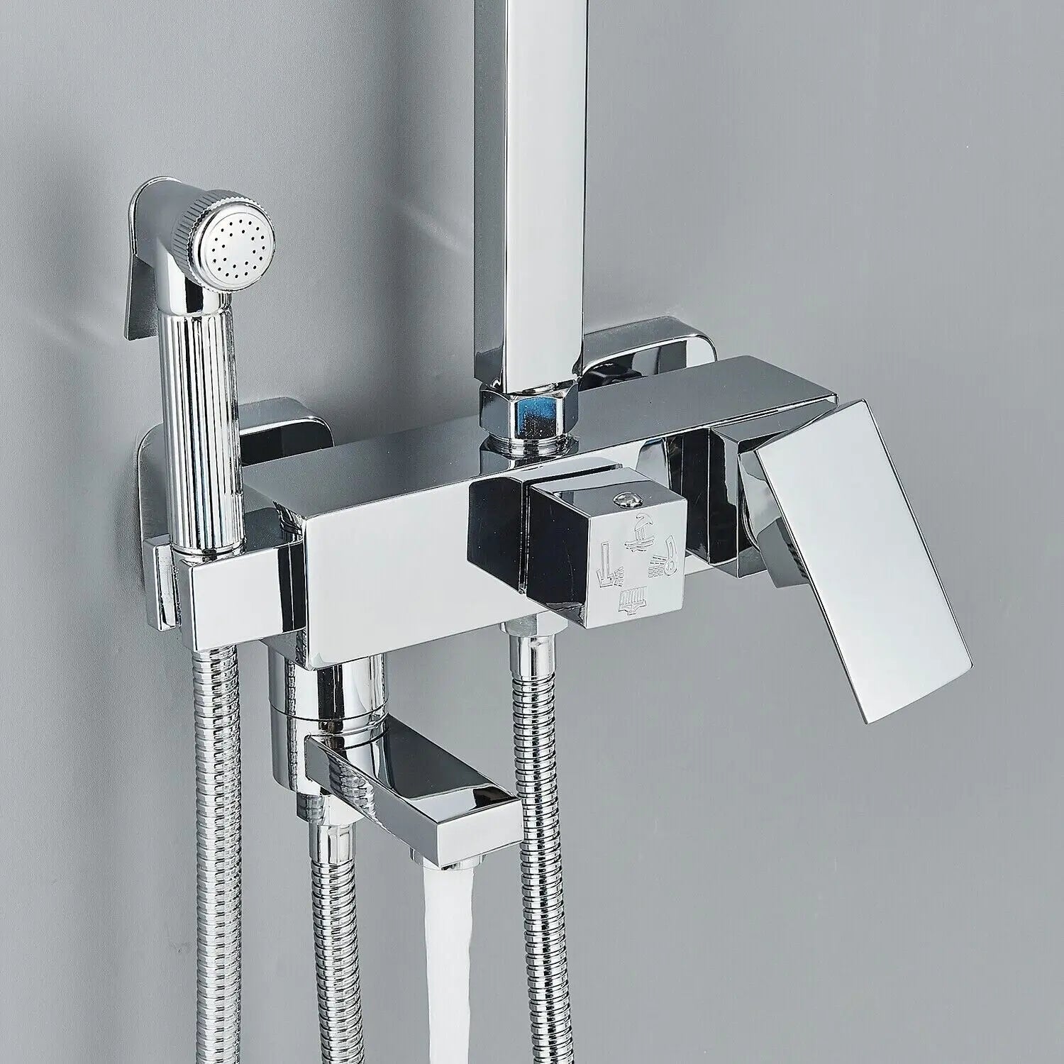 Vòi Sen Đồng Thau Mạ Chrome Chức Năng Đa Dụng - Daisan Store