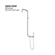 Vòi Sen Ngoài Trời Inox Gắn Tường Cho Phòng Tắm Hồ Bơi - Daisan Store