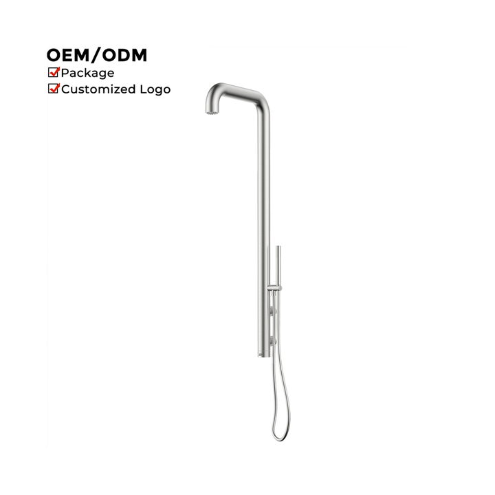 Vòi Sen Ngoài Trời Thép Không Gỉ Gắn Tường Nóng Lạnh Hồ Bơi - Daisan Store