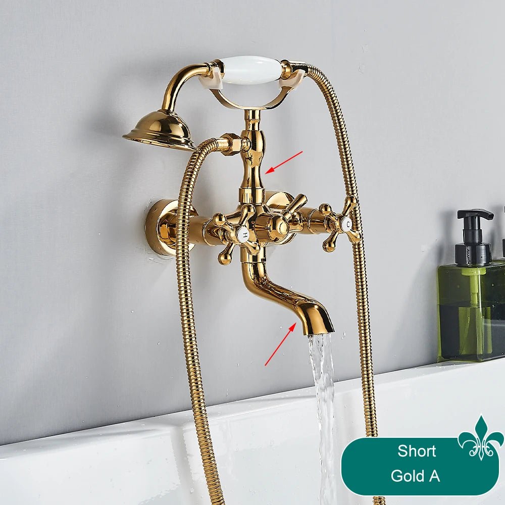 Vòi Sen Thác Vàng Xoay Đa Năng Nóng Lạnh - Daisan Store