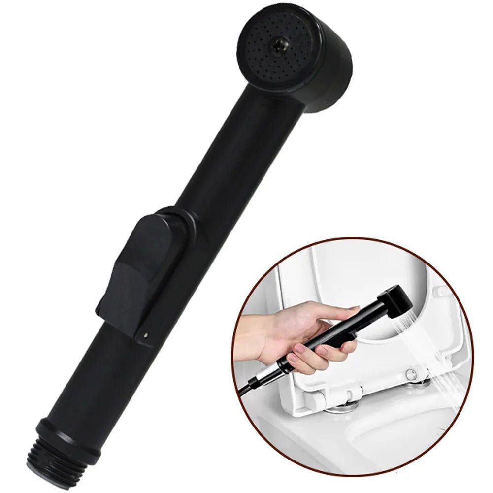 Vòi Xịt Vệ Sinh Cầm Tay Đen ABS - Tiện Ích Phòng Tắm - Daisan Store