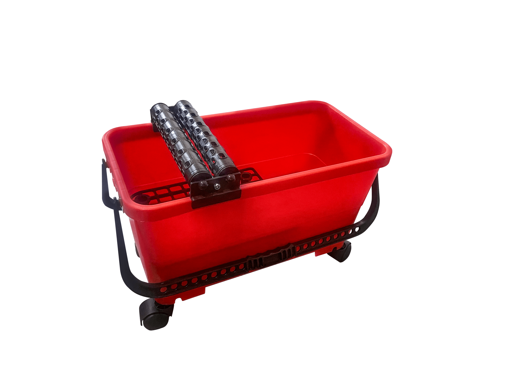 Xô nhựa hiện đại 24L có lưới và con lăn kép để làm sạch vữa gạch - Daisan Store