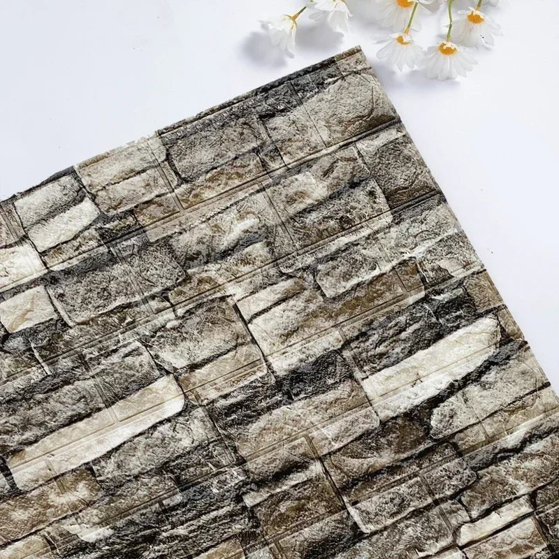 Xốp Dán Tường 3D Giả Gạch Tự Dính Trang Trí Nhà - Daisan Store