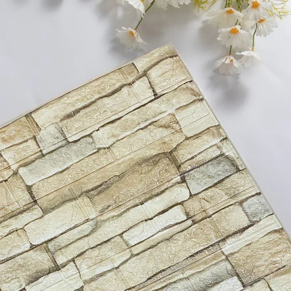 Xốp Dán Tường 3D Giả Gạch Tự Dính Trang Trí Nhà - Daisan Store
