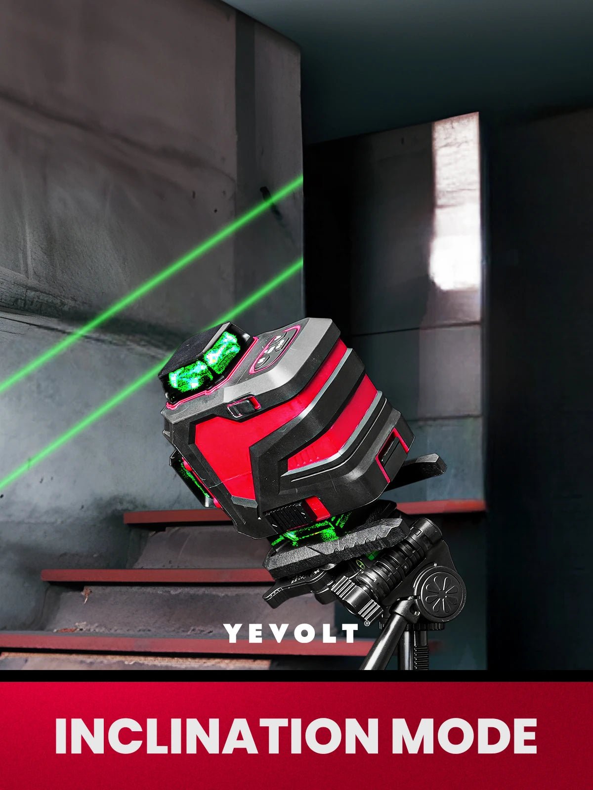 YEVOLT YVGLL4XS16PRO May Laser Xanh 4 Mat Phẳng 16Tia TuCan - Daisan Store