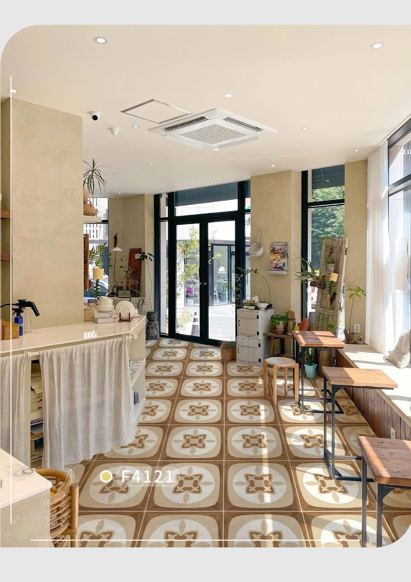 Gạch Bông Nghệ Thuật FG4212 40x40cm Sang Trọng