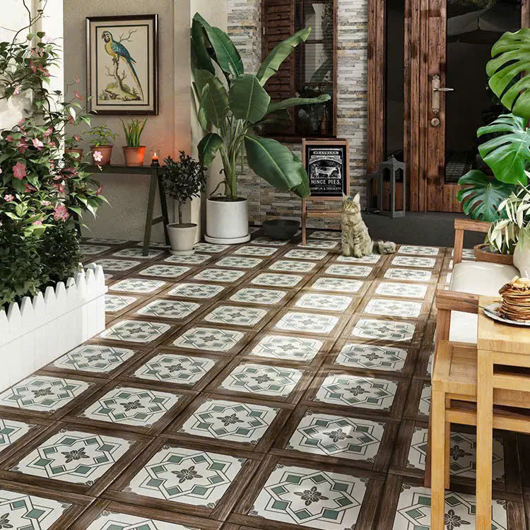 Gạch Bông Nghệ Thuật 40x40 Cao Cấp Mã FG4110